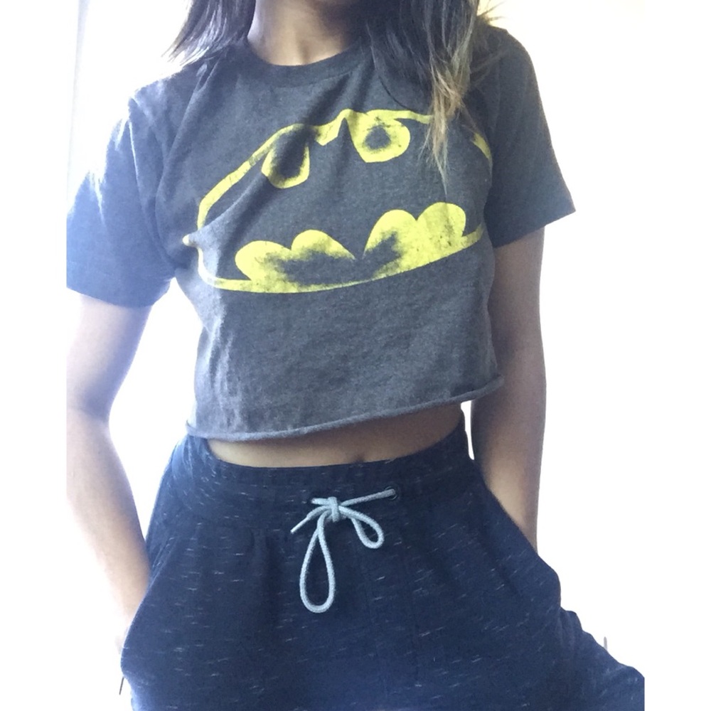 Batman Crop Top